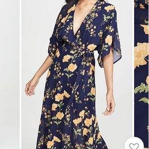 REFORMATION Winslow Floral Maxi Dress
